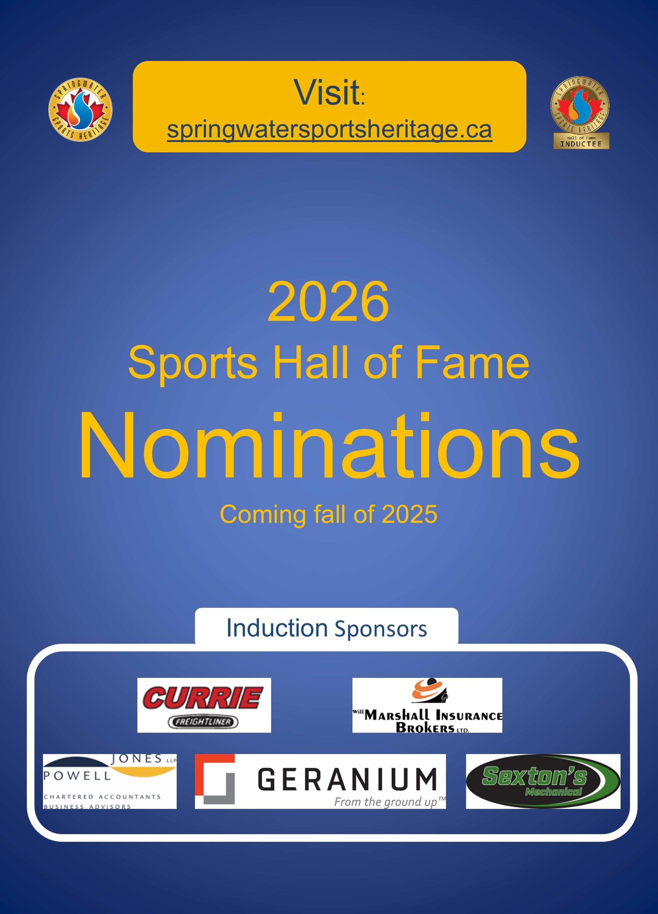 2026 Nominations